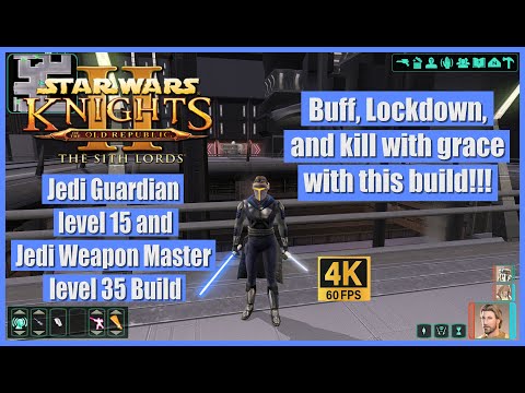Star Wars Knights of the Old Republic 2 Jedi Guardian Jedi Weapon Master Build