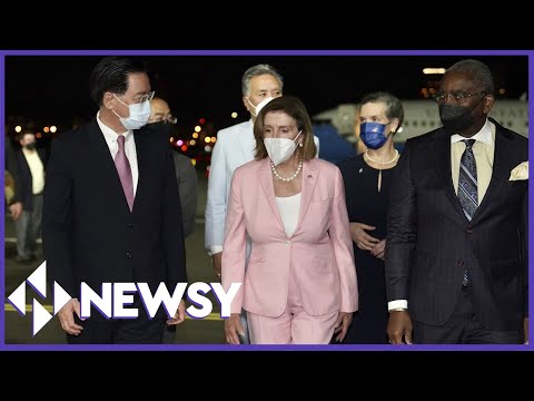 China Says U.S. Is "Playing With Fire" After Speaker Pelosi Visits Taiwan