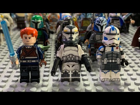Taking a look at the Firestar Toys Cal Kestis, Commander Wolffe and Echo