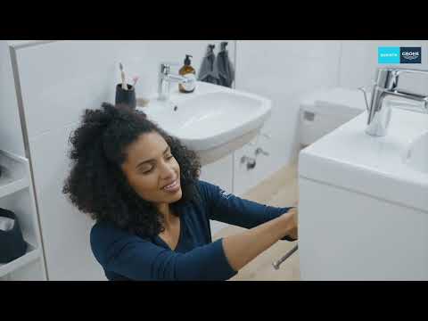 Grohe QuickFix Start - Bidetová baterie s výpustí, chrom 32560002