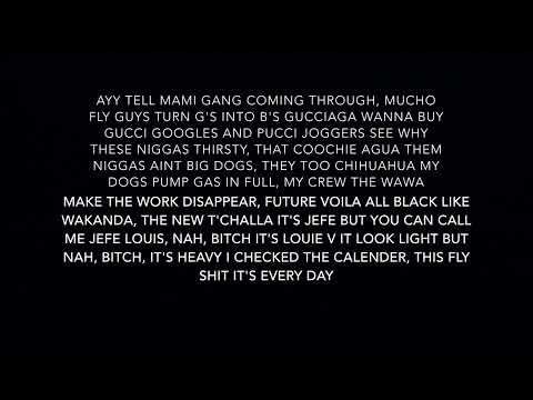 The Flyest lyrics By King Combs Ft. Fabolous, A Boogie wit Da Hoodie