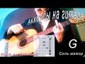 G аккорд (СОЛЬ МАЖОР) как играть. Уроки гитары 