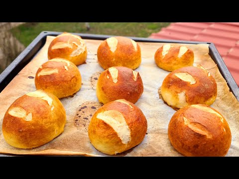 Kuhani hljebcici//Bavarska peciva[Detaljan recept sa objasnjenjem da svima uspiju]