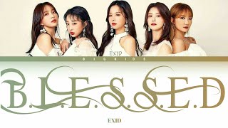 EXID - BLESSED (Color Coded Lyrics)
