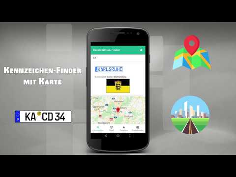 Kennzeichen-Finder mit Karte