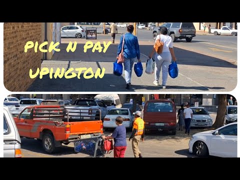 Walking in the street of Upington(South Africa)