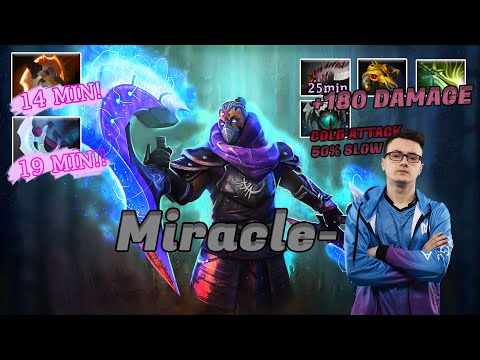 Miracle- [Anti-Mage] 900 GPM INSANE FARM | 11 Kills, 1 Death !! | Watch & Learn