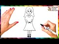 Comment Dessiner Une Femme Étape Par Étape Dessin Facile De Femme