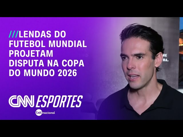 Copa do Mundo 2026: Kaká e Cannavaro analisam seleções do Brasil e da Itália | CNN PRIME TIME