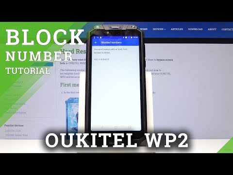 How to Block Number in OUKITEL WP2 - Block Calls and Messages