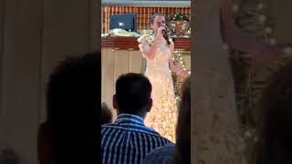 Amira Willighagen sings O Holy Night, November 2019