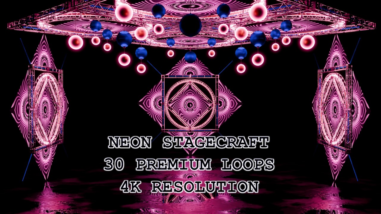 Neon Stagecraft: Professional Virtual Environments