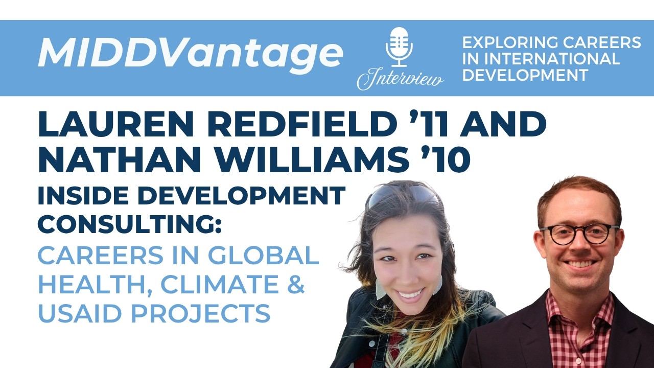 Inside Development Consulting: Careers in Global Health, Climate & USAID Projects | MIDDVantage video thumbnail