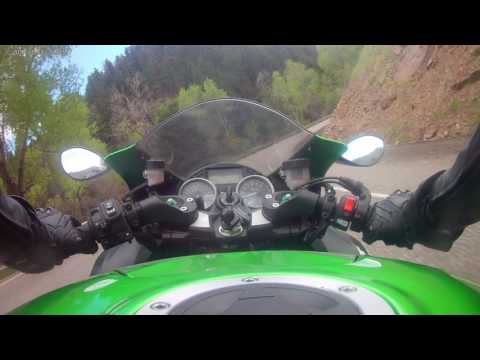 Ninja ZX14 Thru Deer Canyon Twisties !
