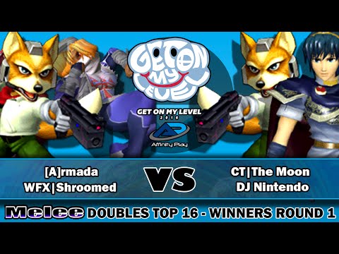 GOML 2016   Doubles Top 16   [A]rmada + WFX|Shroomed vs CT|The Moon + DJ Nintendo   Winners Round 1