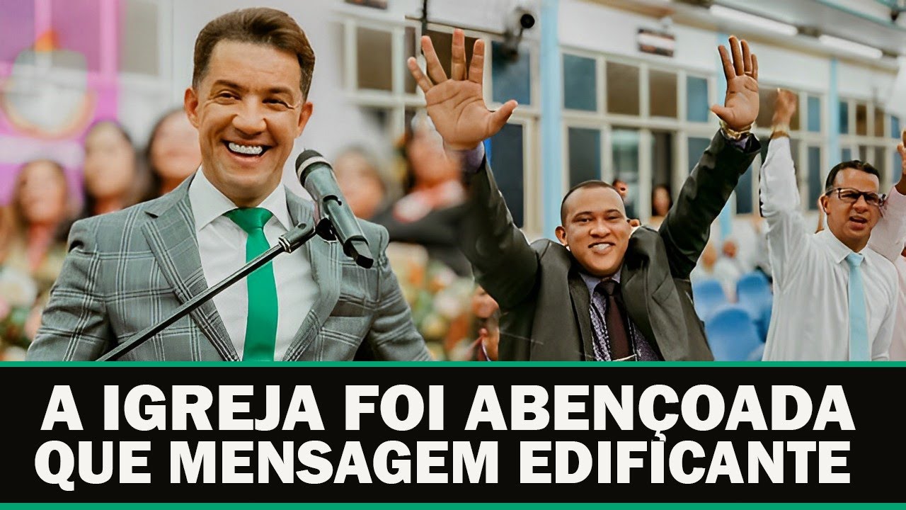 Incrível! Que pregação abençoada, todos foram cheios do poder de Deus - Pr . Gilmar Fiuza