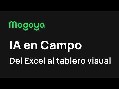 Pasá del excel a un tablero visual e interactivo sin programar
