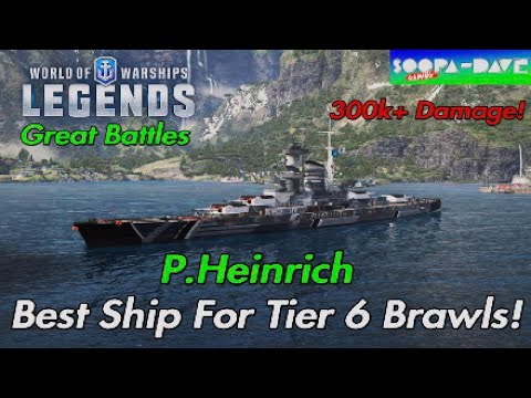 Best Ship For Tier 6 P. Heinrich Brawl World Of Warships Legends