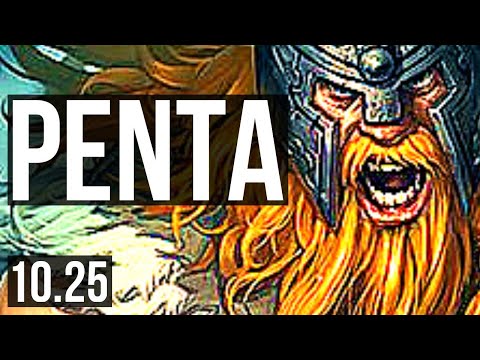 OLAF vs CASSIOPEIA (TOP) | Penta, 400+ games, 19/4/5, Godlike | EUW Diamond | v10.25