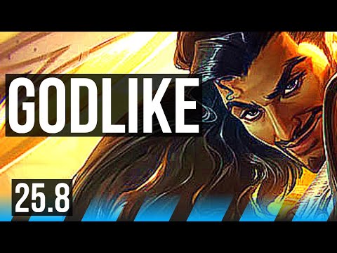 AKSHAN vs CASSIOPEIA (MID) | 21/3/6, Godlike | KR Diamond | 25.8