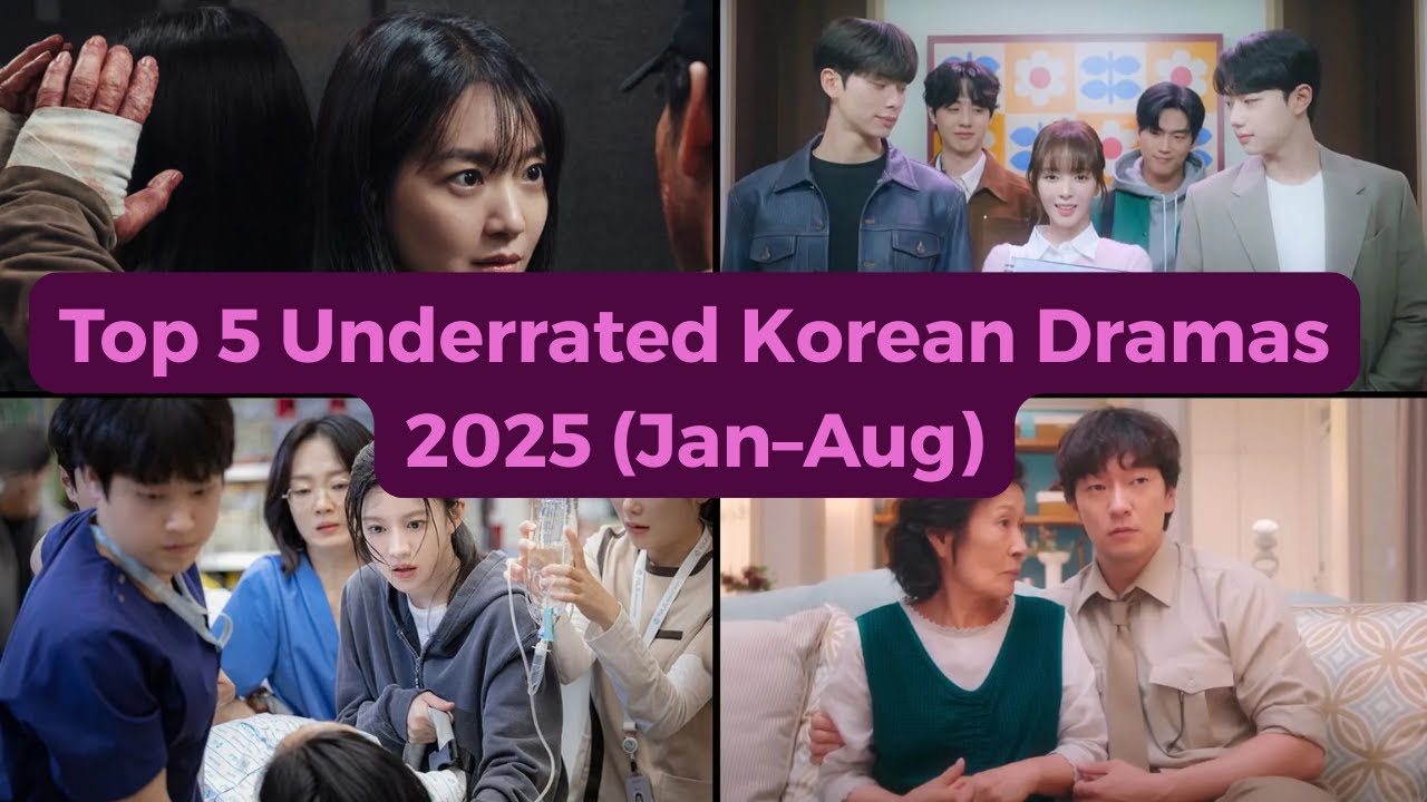 Top 5 Underrated Korean Dramas 2025 (Jan–Aug)