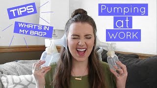 HOW TO PUMP AT WORK | Full Time Working Mom