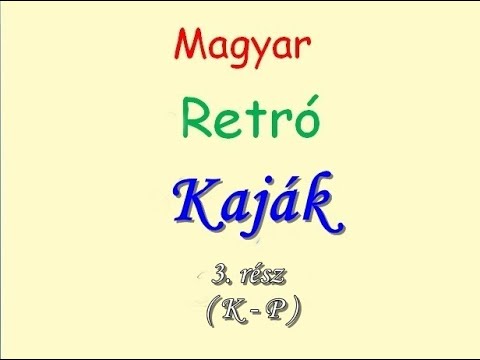 , title : 'Magyar retró kaják (3. rész)'