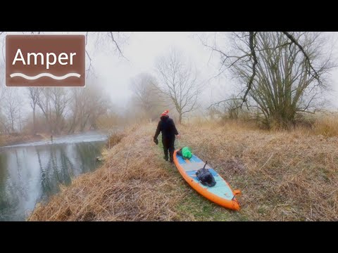 "Smoke on the Amper" mit: Wie komme ich bei Solo-Flusstouren vom Ausstieg zurück zum Einstieg?