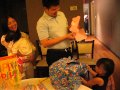 Natalie S First Birthday Unwrapping Gifts