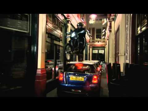 The Britalian Job: Olympians chase Jodie Kidd in MINI's