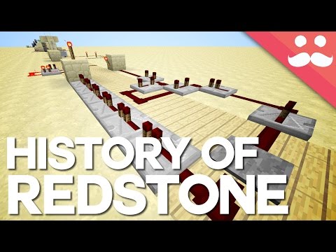 History of Minecraft Redstone in 100 Seconds!