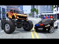 Police Car Pursuit Monster Truck | Wheel City Heroes Police Car Pursuit Monster Truck | Wheel City Heroes