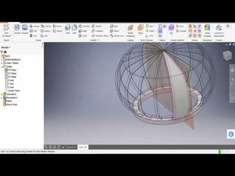 The Jack O'Lantern Project - Part 1 (Autodesk Inventor 2017)