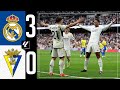 Real Madrid 3-0 Cádiz CF | RESUMEN | LaLiga 2023/24
