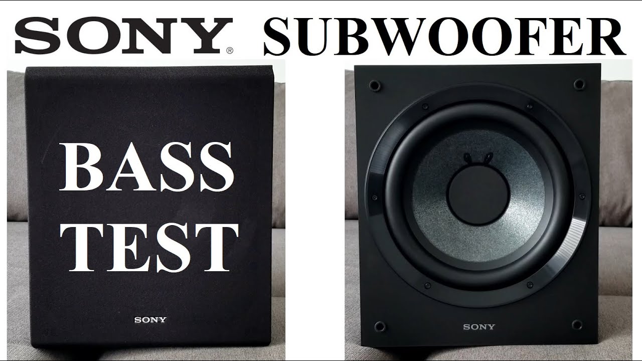 Сабвуфер Sony SA-CS9, черный