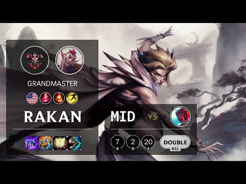 Rakan Mid vs Yone - NA Grandmaster Patch 10.22