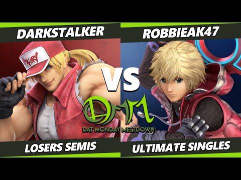 DAT Monday Meltdown 224 Losers Semis - Darkstalker (Terry) Vs. RobbieAK47 (Shulk) SSBU Ultimate