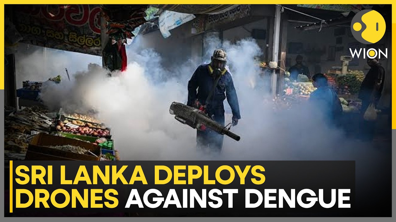 Sri Lanka Deploys Air Force Drones Against Worst Dengue Outbreak | WION News