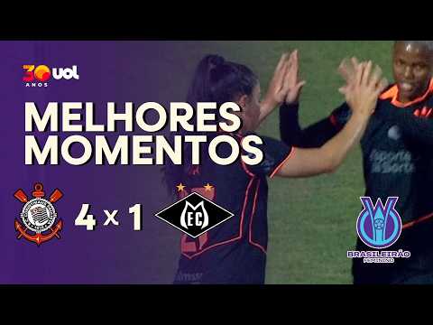 Gols e lances de Corinthians x Mixto