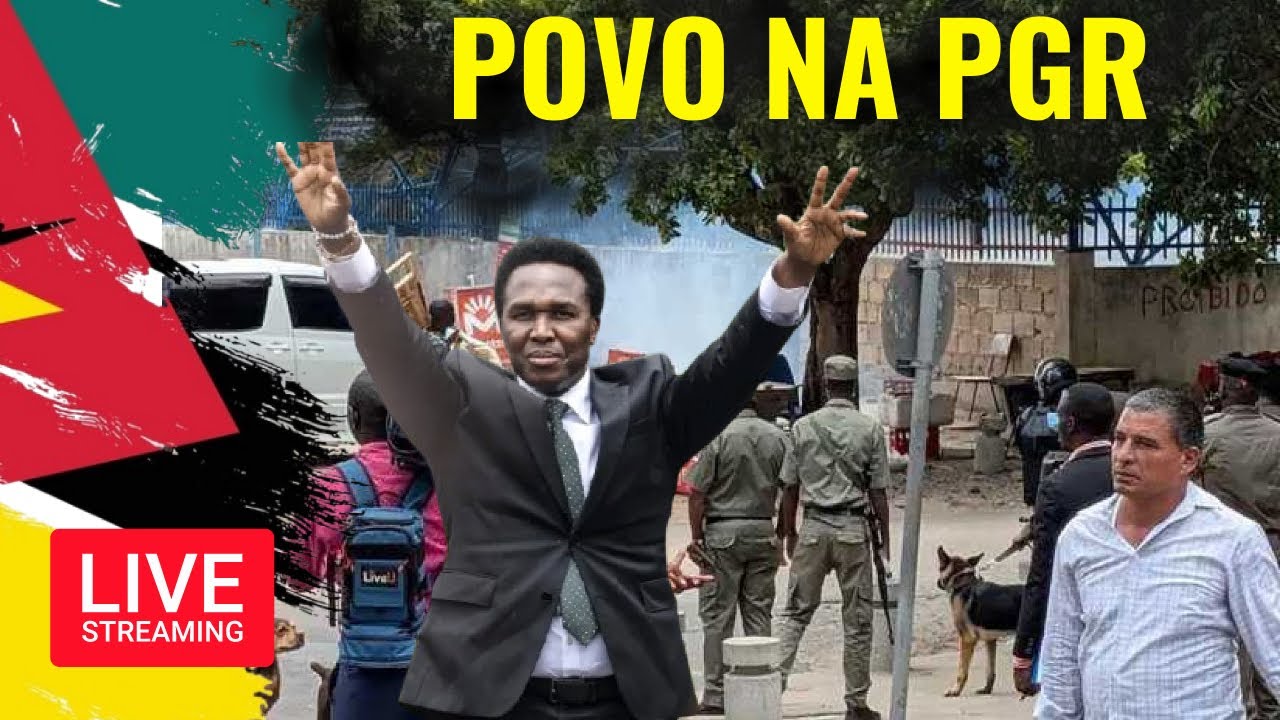 Manifestação em frente à PGR: Recado do povo de VM7 à FRELIMO