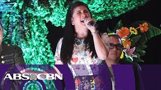 Regine Velasquez-Alcasid sings &quot;Ikaw Ang Aking Mahal&quot; at the The General&#39;s Daughter MediaCon