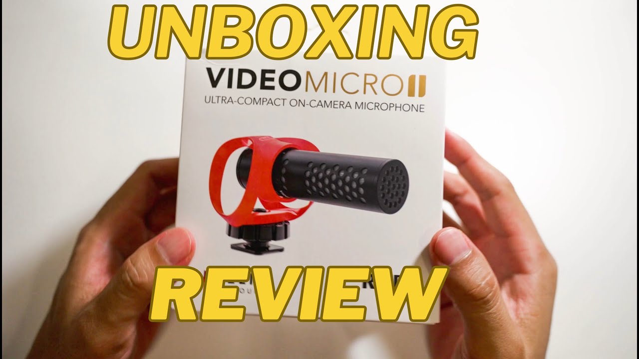 Rode VideoMicro II Unboxing and Quick Review | The Nifty-Fifty Of On-Camera Microphones