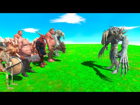 One Shot Scourge Vs Infernals - Animal Revolt Battle Simulator