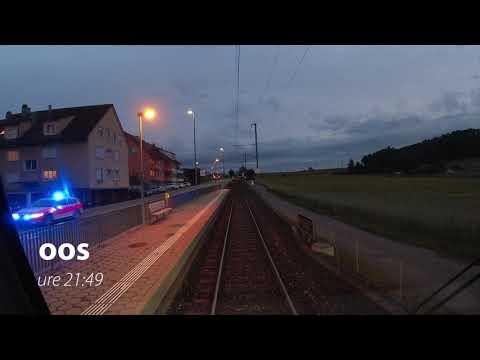 Führerstandsmitfahrt (cab ride) | Bern - Schwarzenburg | RABe 535 (Lötschberger) | intothenightagain