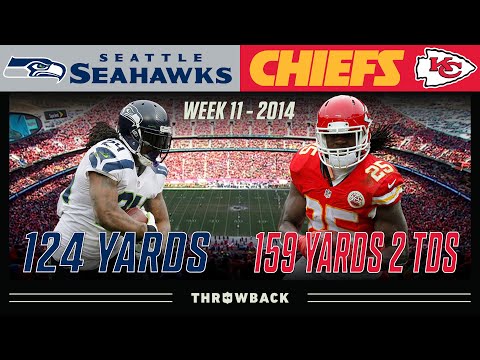 Jamaal Charles vs. Marshawn Lynch! (Seahawks vs. Chiefs 2014, Week 11)