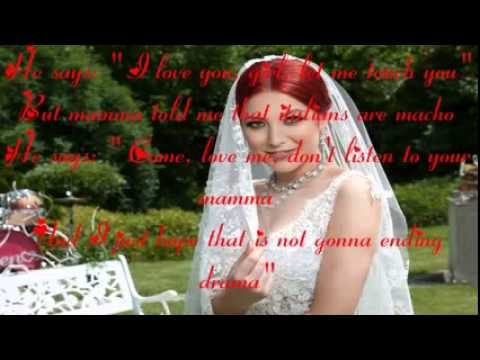 Elena Gheorghe feat  Glance   Mamma Mia  Lyrics Video