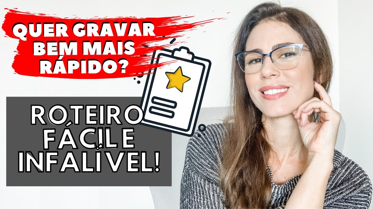 Como fazer roteiro para videos e gravar muito mais rápido! | Youtube, IGTV, Videoaulas, Webinários.
