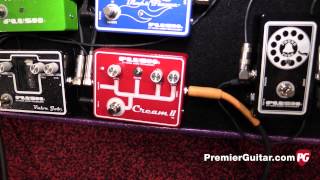 Video thumbnail for SNAMM '15 - Plush Pedals Cream II Demo by Premier Guitar