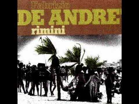 Significato della canzone Rimini di Fabrizio De Andrè