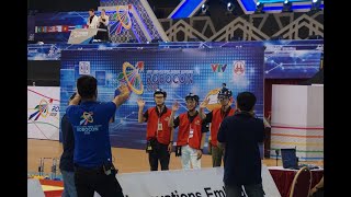 ABUロボコン2018ニンビン大会予選の様子スライドショー